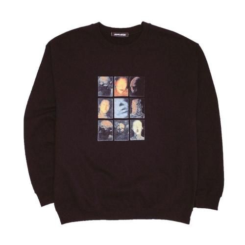 <img class='new_mark_img1' src='https://img.shop-pro.jp/img/new/icons8.gif' style='border:none;display:inline;margin:0px;padding:0px;width:auto;' />FUCKING AWESOME - HOLOGRAM FACES CREWNECK (Black)ξʲ