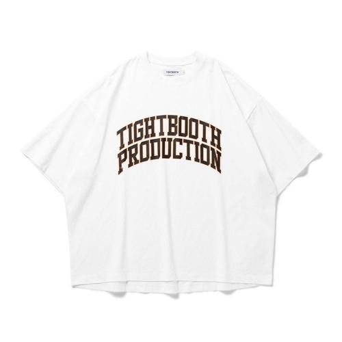 <img class='new_mark_img1' src='https://img.shop-pro.jp/img/new/icons8.gif' style='border:none;display:inline;margin:0px;padding:0px;width:auto;' />TIGHTBOOTH (TBPR) - COLLEGE S/S T-SHIRT (White)ξʲ