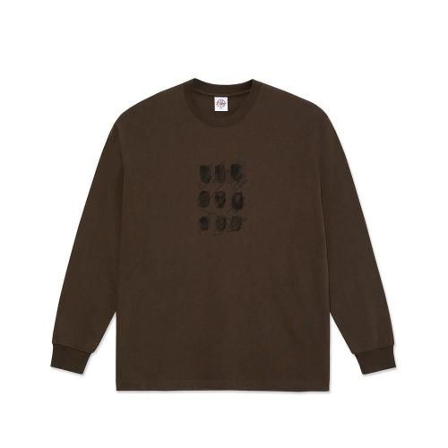 <img class='new_mark_img1' src='https://img.shop-pro.jp/img/new/icons8.gif' style='border:none;display:inline;margin:0px;padding:0px;width:auto;' />POLAR SKATE CO. - SEQUENCE L/S TEE (Brown)ξʲ