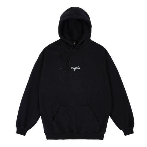 <img class='new_mark_img1' src='https://img.shop-pro.jp/img/new/icons8.gif' style='border:none;display:inline;margin:0px;padding:0px;width:auto;' />MAGENTA SKATEBOARDS - SCRIPT HOODIE (Black)ξʲ