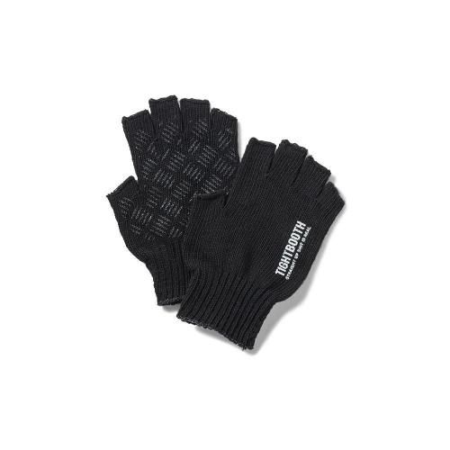 <img class='new_mark_img1' src='https://img.shop-pro.jp/img/new/icons8.gif' style='border:none;display:inline;margin:0px;padding:0px;width:auto;' />TIGHTBOOTH (TBPR) - LOGO FINGERLESS GLOVE (Black)ξʲ