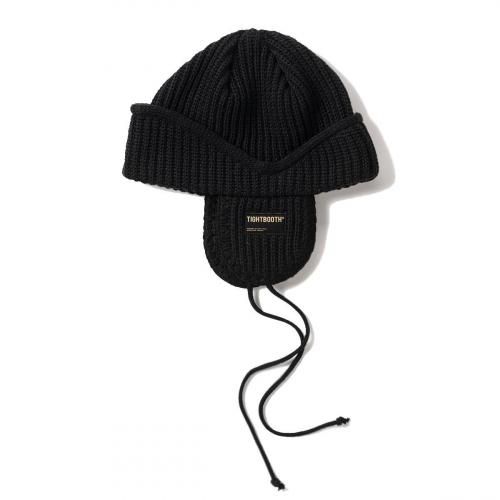 <img class='new_mark_img1' src='https://img.shop-pro.jp/img/new/icons8.gif' style='border:none;display:inline;margin:0px;padding:0px;width:auto;' />TIGHTBOOTH (TBPR) - FLIGHT BEANIE (Black)ξʲ