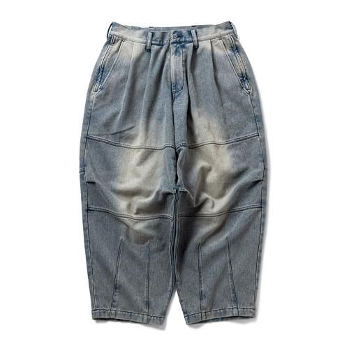<img class='new_mark_img1' src='https://img.shop-pro.jp/img/new/icons8.gif' style='border:none;display:inline;margin:0px;padding:0px;width:auto;' />TIGHTBOOTH (TBPR) - DENIM BALLOON PANTS (Blue)ξʲ
