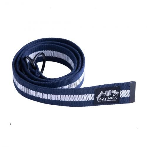 <img class='new_mark_img1' src='https://img.shop-pro.jp/img/new/icons8.gif' style='border:none;display:inline;margin:0px;padding:0px;width:auto;' />EAZY MISS - CLASSIC STRIPE BELT (Navy/White)ξʲ