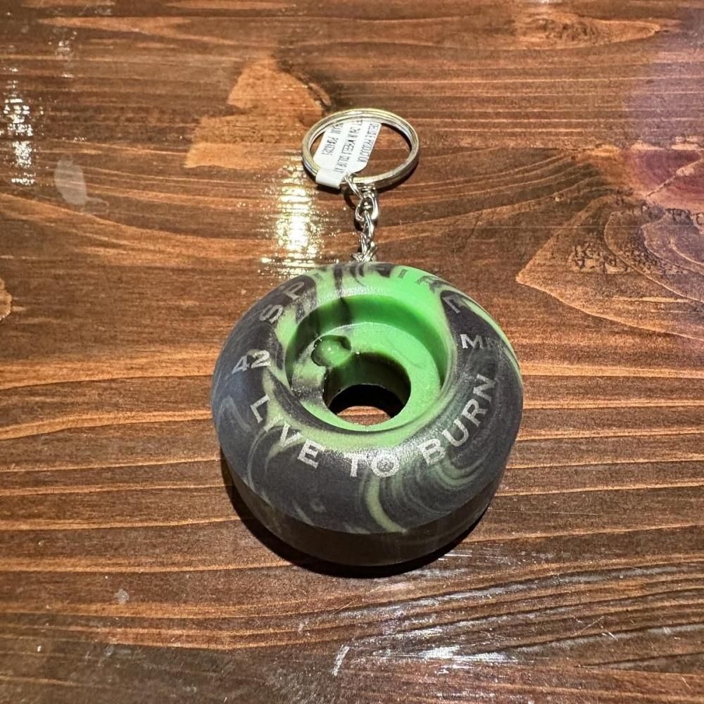 Spitfire キーホルダー　スピットファイヤー　wheel レッド　ブラック SPITFIRE(スピットファイア) |SPITFIRE - KEY CHAIN WHEELS (Black/Red