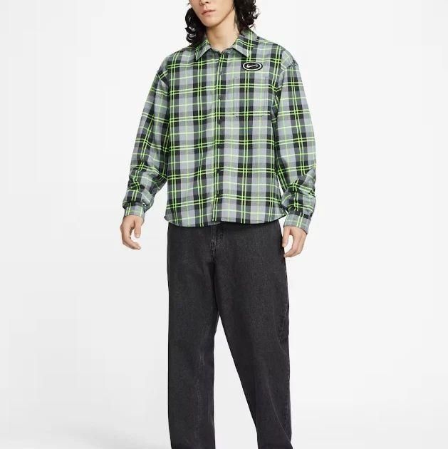トップス NIKE SB ERIC KOSTON FLNNL BTN UP QS Nike SB x Eric Koston Skate Flannel. Nike.com