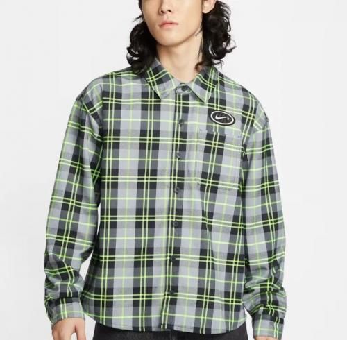 <img class='new_mark_img1' src='https://img.shop-pro.jp/img/new/icons8.gif' style='border:none;display:inline;margin:0px;padding:0px;width:auto;' />ERIC KOSTON x NIKE SB - SB FLNNL BTN UP KOS L/S TOP HV0257-070ξʲ