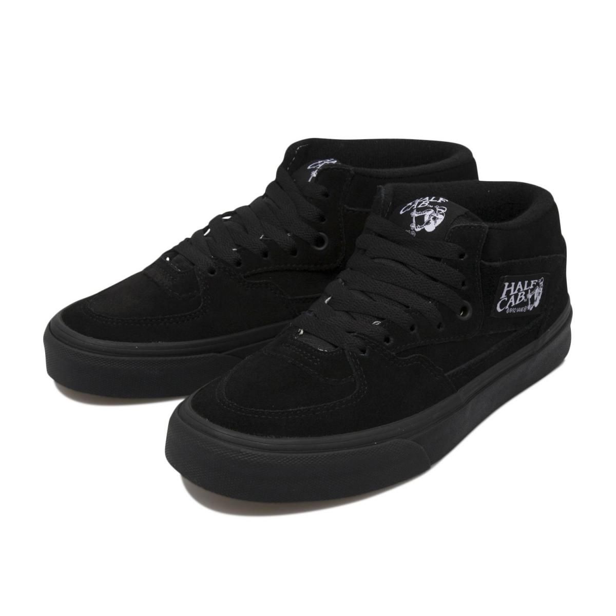 VANS(ヴァンズ) |VANS - HALF CAB (Black/Black)