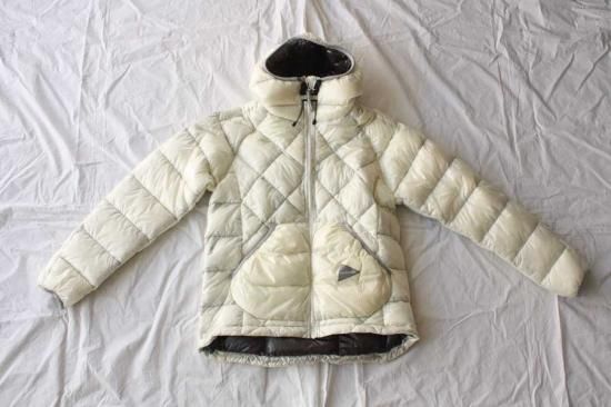 and wander アンドワンダー diamond stitch down jacket - Babooshka