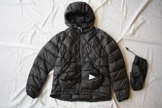 and wander アンドワンダー diamond stitch down jacket - Babooshka