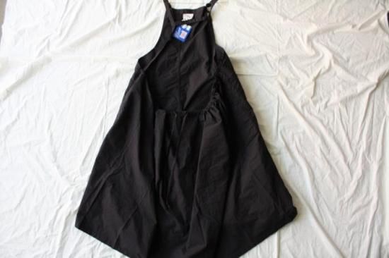 yarmo ヤーモ　Bib Apron Dressビブエプロンワンピース　デニム