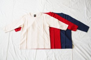 ■homspun ホームスパン 30/-天竺 七分袖Tシャツ