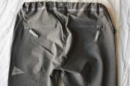 and wander アンドワンダー 2way stretch long pants ロングパンツ