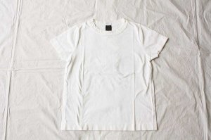 ■homspun ホームスパン 30/天竺 半袖Tシャツ  col/  サラシ