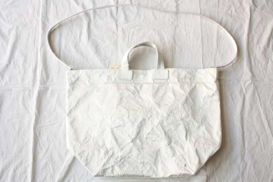 Zilla ジッラ satin big cross body shopper トートバック