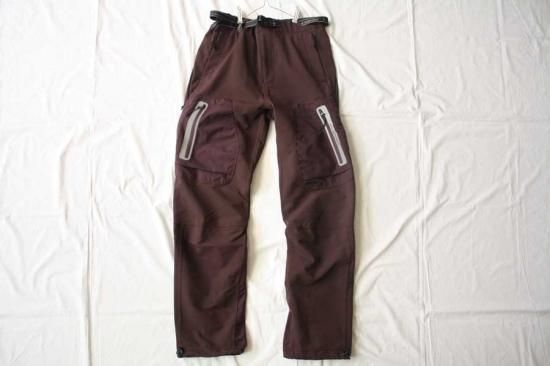 and wander アンドワンダー stretch shell pants ストレッチシェルパンツ