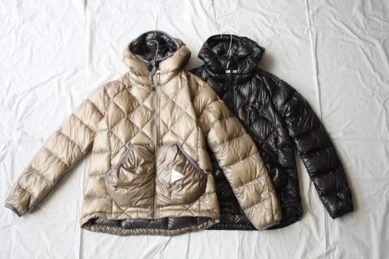 and wander アンドワンダー diamond stitch down jacket ダウンジャケット