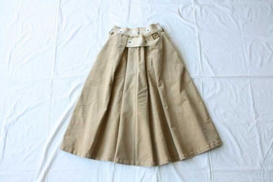 KAPITAL ストレッチコーデュロイ　スカート　シモキタGO GO KAPITAL キャピタル 14Wストレッチコーデュロイ シモキタGOGO