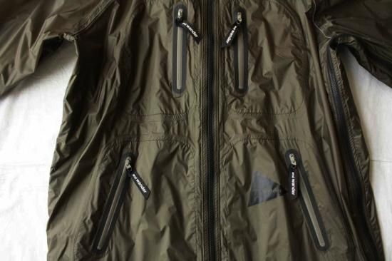 and wander アンドワンダー fly rain long coat ロングコート