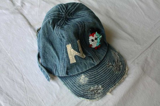 kapital キャピタル 11.5ozデニム KOLA CAP (ZUNIチートリメイク ...