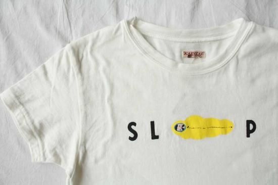 【限定出品】KAPITAL 20/- 天竺 クルーT (SLEEP Pt) KAPITAL キャピタル 20/- 天竺 クルーT (SLEEP Pt)