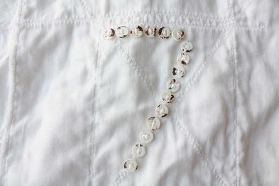 kapital 綿×リネン パッチワーク ベースボールシャツ（背番号7）