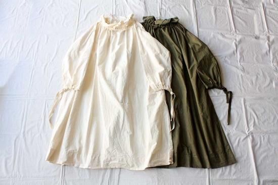 Yarmo ヤーモ Over Smock DRESS スモックドレス