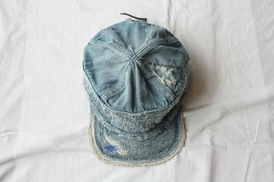 kapital キャピタル 12ozデニム 老人と海CAP (クラッシュリメイク