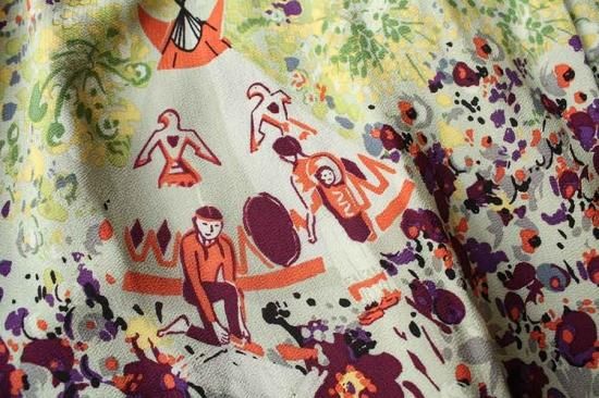 キャピタル KAPITAL フィッシャーマンズ ワンピース ゆったり KAPITALキャピタル 綿 フィッシャーマンズローブワンピース