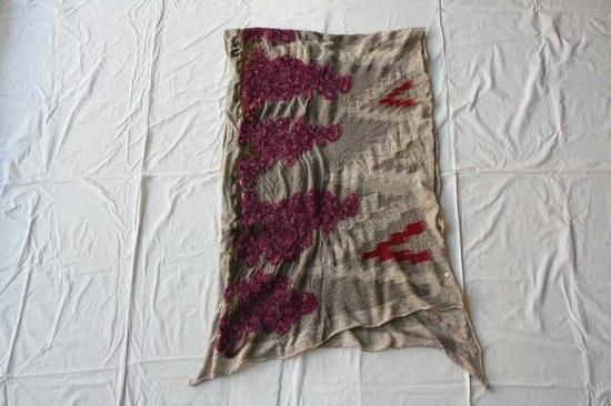 KAPITAL キャピタル 縮絨ウール ナバホパインヤードマフラー