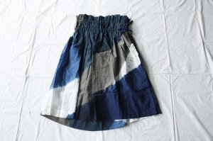   饸ޥ󥳥KAKU Skirt 3Tone Shibori