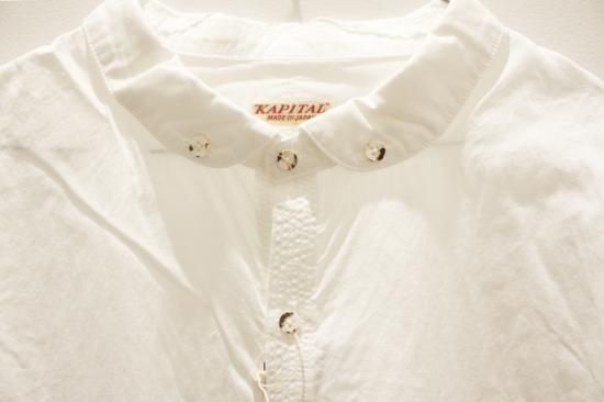 KAPITAL ブロードボタンダウン ジャイアントシャツ