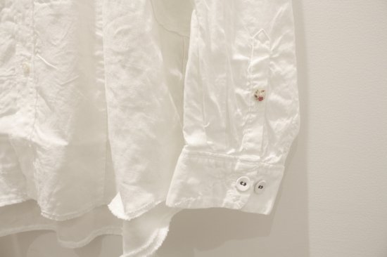 KAPITAL キャピタル　綿×リネン　パッチワークグランデシャツ