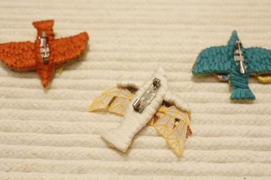 kapital キャピタル 3D刺繍ピン