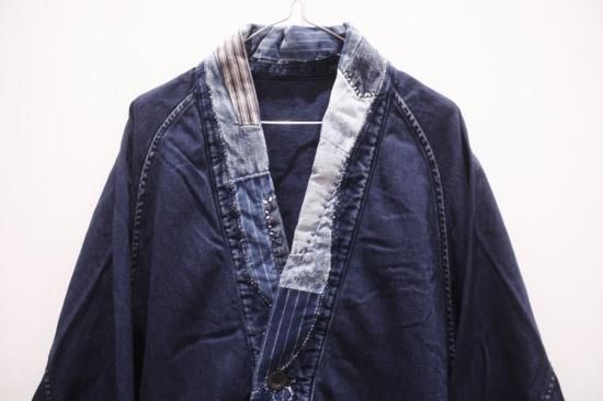 Kapital 8ozIDGデニム タイガージュバンシャツNORAGIリメイク4 BlueButtonShop - Kapital - Kapital-8oz-IDG-Denim-TIGER
