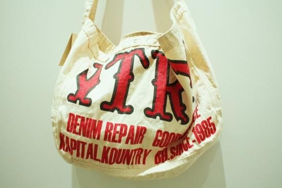 KAPITAL EK-1230 綿ツイル　KOUNTRY FACTORY　BOOK BAG