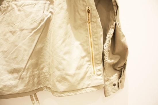 tgsnTHE CORONA UTILITY ベージュ ベスト CJ002・Utility Work Coat / USMC M-51 NYCO Blocks - Beige