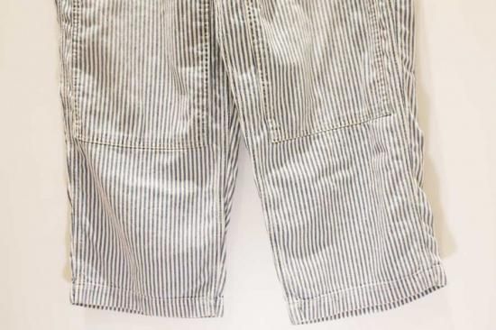 KAPITAL 10ozヒッコリーZIPPERワイドランバーパンツ