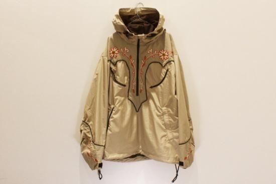 KAPITAL anorak jacketポリタフテネシーコーンフラワーパーカー NEW ITEM!! ❁ポリタフタテネシーコーンフラワーパーカー