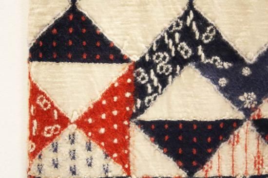 KAPITAL☆縮絨ウール☆マフラー☆ KAPITAL][キャピタル][縮絨ウール刺し子マフラー][K2411XM551][NV]