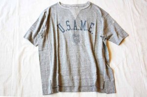 americana ꥫ REVERSE WEAVE S/S TEE(U.S.A.M.E)col/TOP GRY