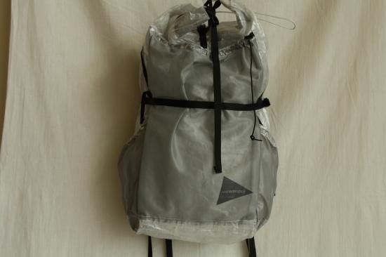 and wander アンドワンダー cuben fiber backpack キューベン