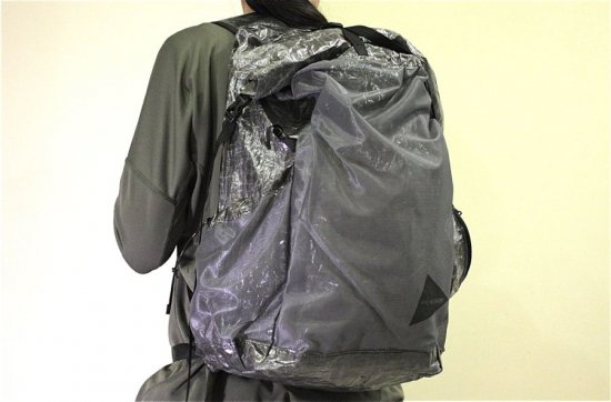 and wander アンドワンダー cuben fiber backpack キューベン