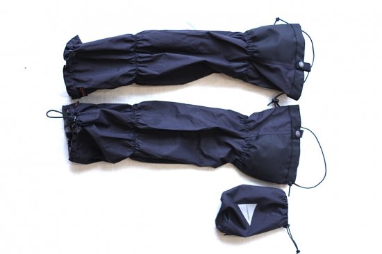 and wander アンドワンダー e vent rain gaiter ゲイター