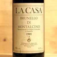 Brunello di Montalcino La Casa 1985 Caparzo - ［にしのよしたか］大阪のイタリアワイン専門通販