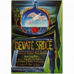 チェコの映画ポスター「DEVATE SRDCE」エヴァ・シュヴァンクマイエロヴァー