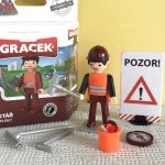 チェコのおもちゃ IGRACEK　道路工事