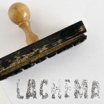 チェコのヴィンテージスタンプ　大　会社名LACHEMA