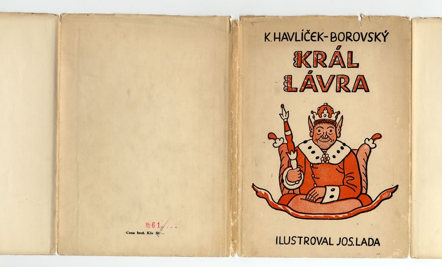 「Kral lavra」1949年 Josef Lada ヨゼフ・ラダ - チェコ雑貨、チェコ絵本のお店　チェドックザッカストア