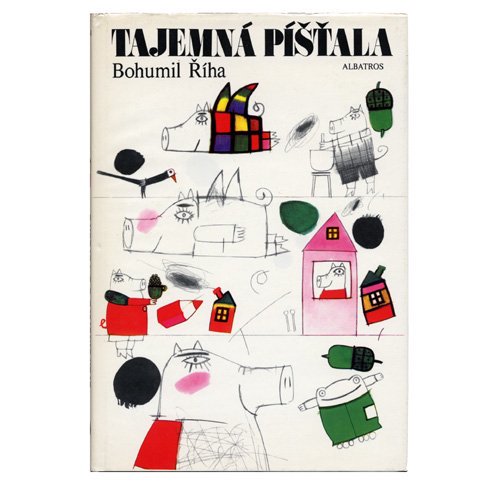 「Tajemna pistala」1990年 Kveta Pacovska クヴィエタ・パツォウスカー - チェコ雑貨、チェコ絵本のお店　ハーチェク